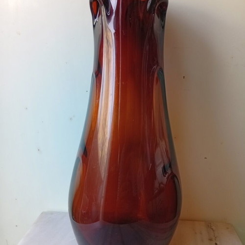 Murano vase used, 33 cm tall