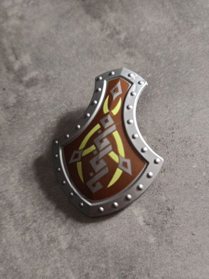 Playmobil grey shield