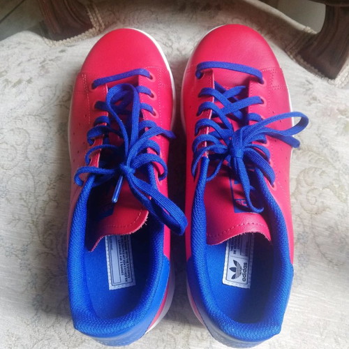 Adidas Stan Smith new, size 37 1/3, red sneakers
