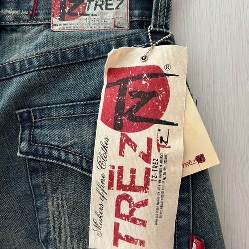 TZ - TREZ vintage blue jean new XS-S bootcut