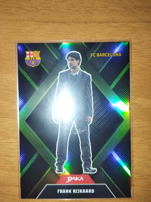 Frank Rijkaard numbered card 184/199 like new