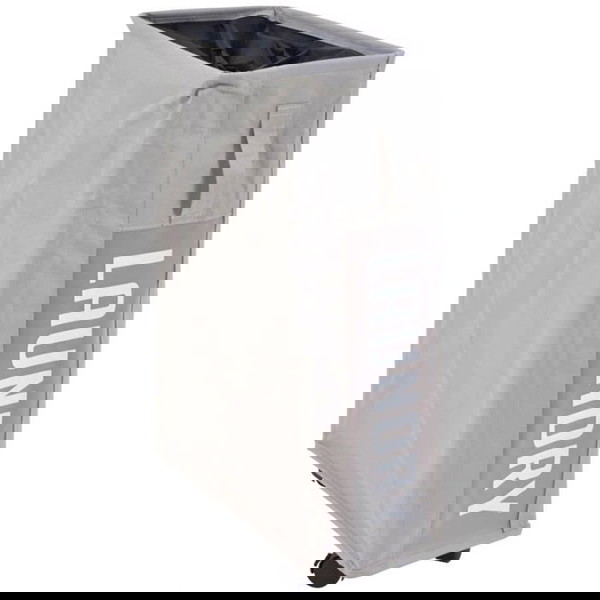 Καλάθι Απλύτων Υφασμάτινο Πτυσσόμενο 39x19x60cm Γκρι