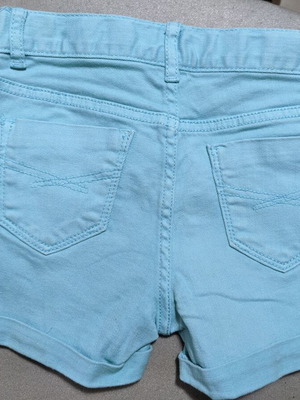 Gap Kids girls' shorts size 6 like new, blue