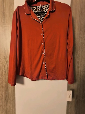Women’s pajama set red new, soft fabric, size S