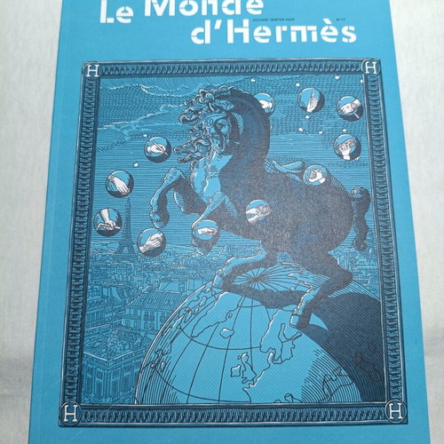 Le Monde d'Hermes magazine issue No.77 fall-winter 2020 like new