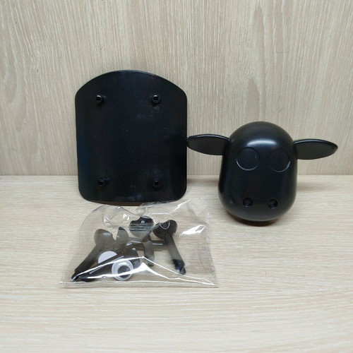 Shaun the Sheep toilet paper holder new, black PVC
