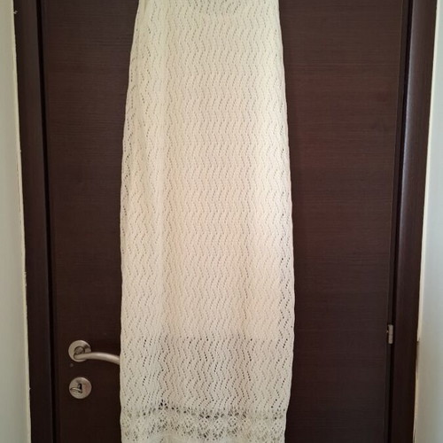 Esmara knitted dress, beige, size L