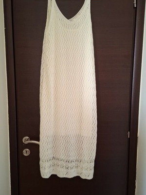 Esmara knitted dress, beige, size L