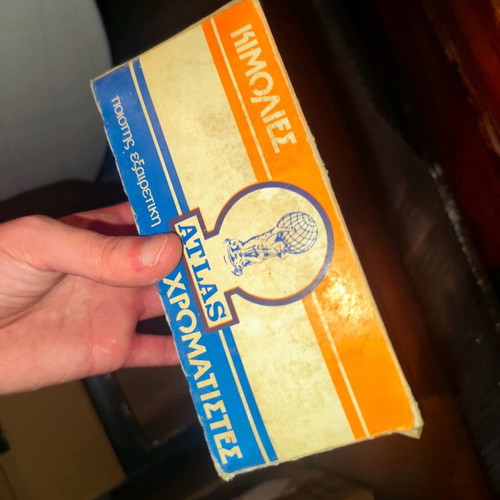 Atlas chalks used, rare