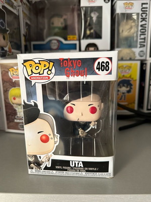 Uta Tokyo Ghoul Funko Pop used, worn box, authentic