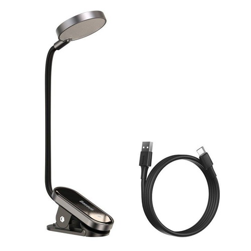 Baseus Mini Reading Clip Lamp desk lamp new, black