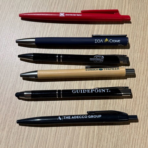 Pens new from well-known brands