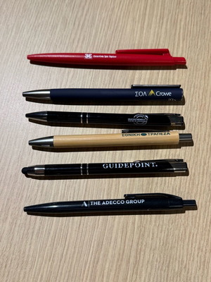 Pens new from well-known brands