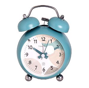 4 χρωματα-Επιτραπέζιο ρολόι – ξυπνητήρι με διάμετρο 9cm