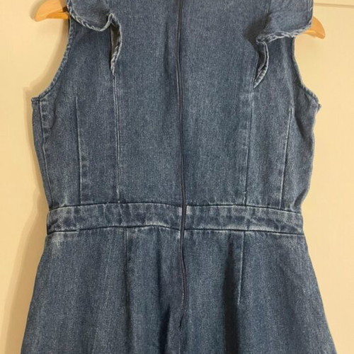 Regalinas jumpsuit medium blue like new