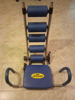 AB ROCKET ABS EXERCISE MACHINE***STORAGE EMPTYING