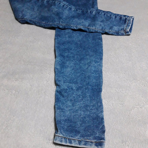 Pull & Bear Women's Blue Faded Leggings Medium like new