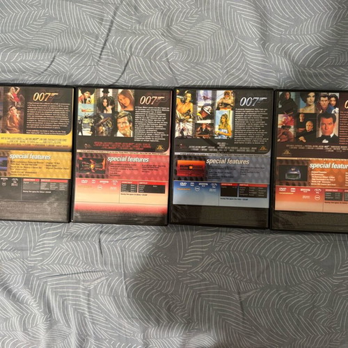 James Bond 4 DVD in excellent condition