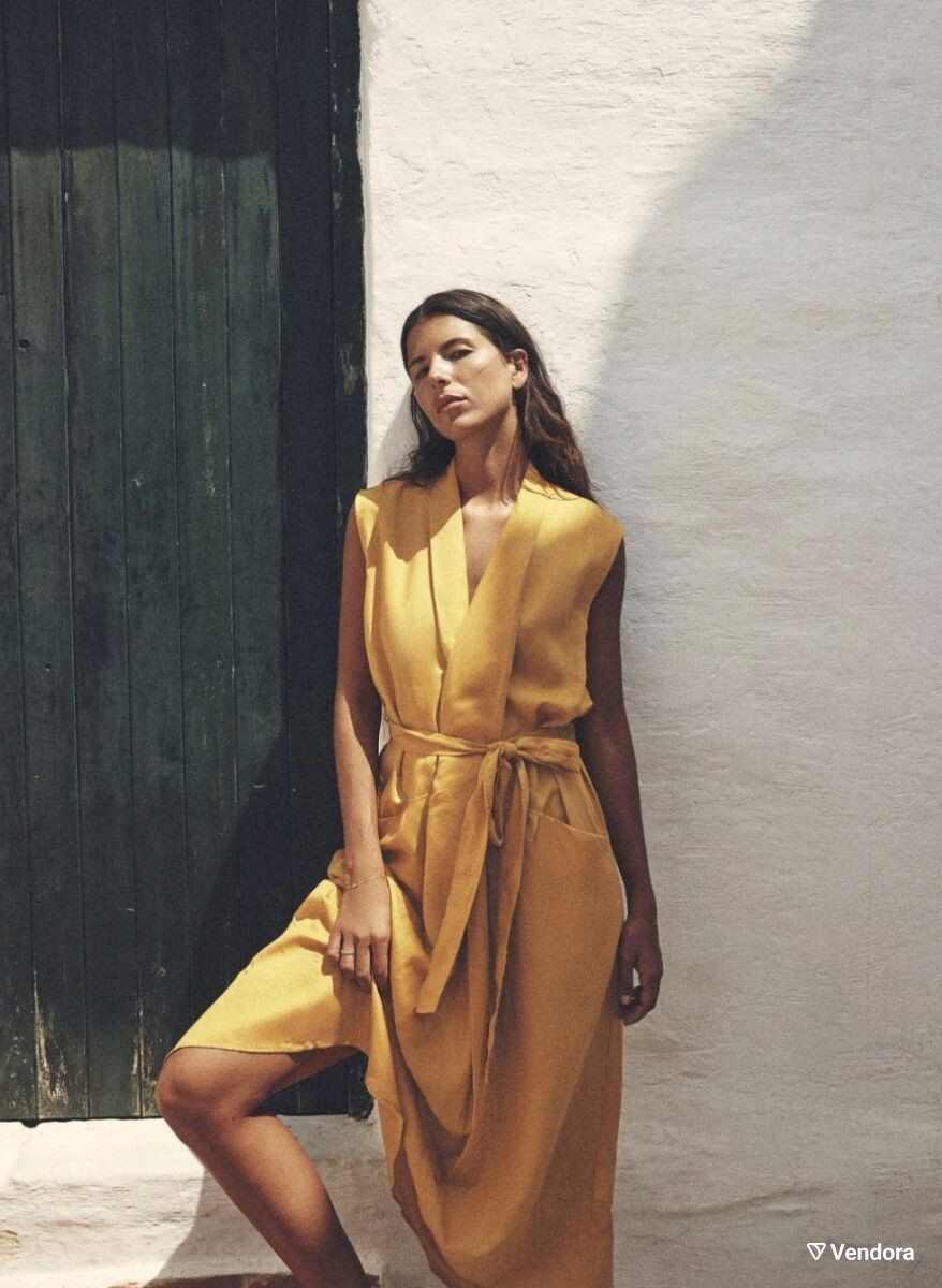 Zara Linen Midi Dress new, size M, - 45,00 - Vendora.cy Zara Linen Midi Dress new, size M, - 45,00 - Vendora.cy