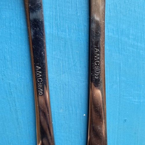 Amc forks set used, 12 pieces with serving fork 18/10