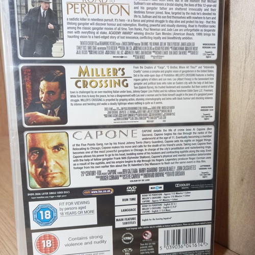 Gangster Movies DVD sealed with English subtitles, 3 classics
