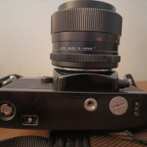Revueflex AC-1 (Chinon Memotron) analog camera with Revuenon Special 35mm f2.8 lens used