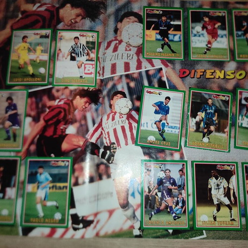 Panini Supercalcio 1996-1997 sticker album used, complete
