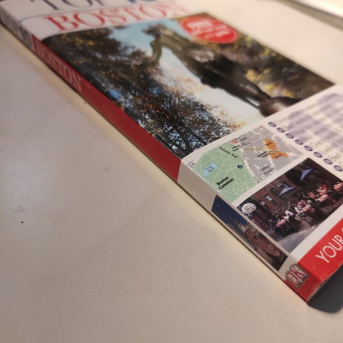 Top 10 Boston travel guide like new, English