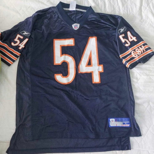 Chicago Bears Brian Urlacher Jersey used, Reebok NFL On Field authentic