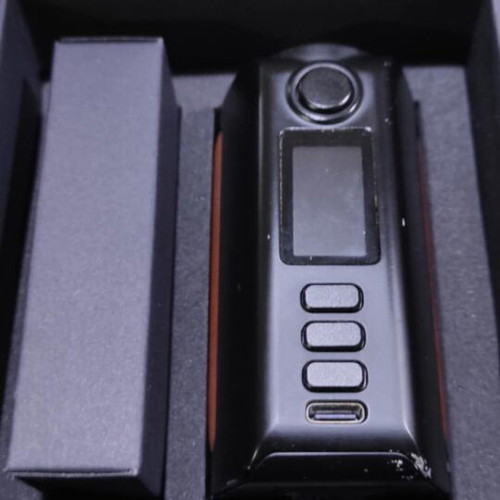 Riva 200 Box Mod by DOVPO used, black brown