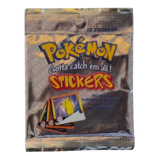 Vintage Artbox Nintendo Pokémon Stickers Series 1 sealed pack