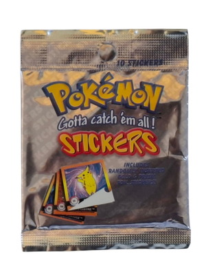 Vintage Artbox Nintendo Pokémon Stickers Series 1 sealed pack