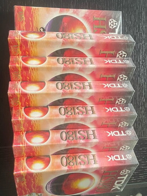 TDK HS180 and HS300 cassette tapes new, pack of 7
