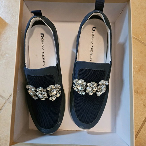 Donna Serena sneakers women's like new, size 37, blue and white