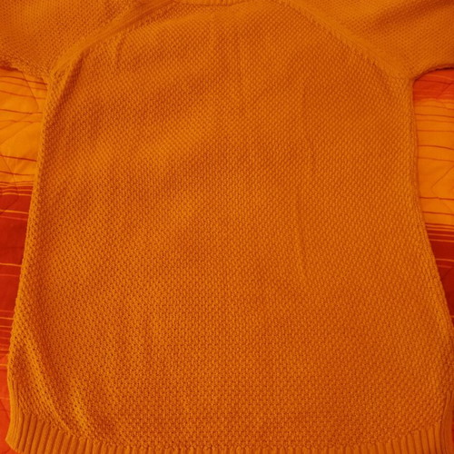 Knitted cotton Zara shirt size M like new, yellow