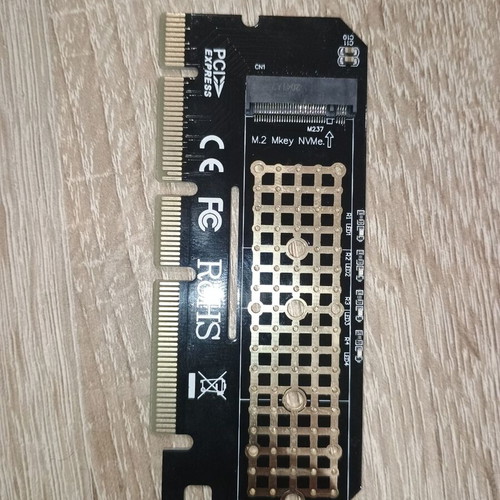 Pci Express to NVMe Adapter new