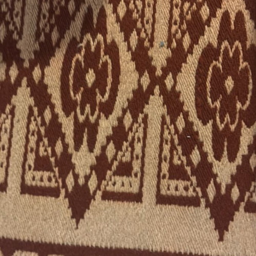 Wool runner rug, 2.93 x 0.67 m