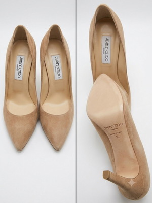 Jimmy Choo beige pumps size 39 like new