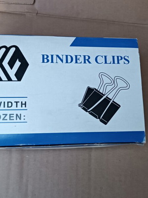 Binder clips 2 inch pack of 12 new