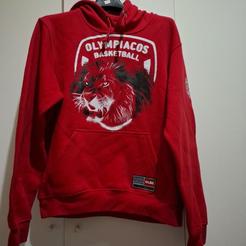 Olympiacos basketball hoodie used, small size