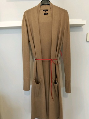 Massimo Dutty γυναικεία πλεκτή μακριά ζακέτα σαν καινούργια, μπεζ-καμηλό