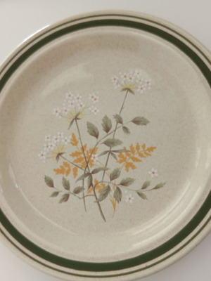 Royal Doulton Will O'The Wisp vintage plates set of 2, 17cm