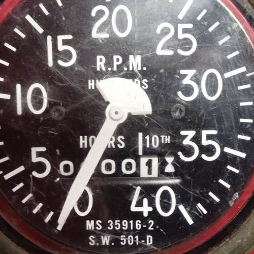 Speedometer and hour meter vehicle M series US ARMY like new