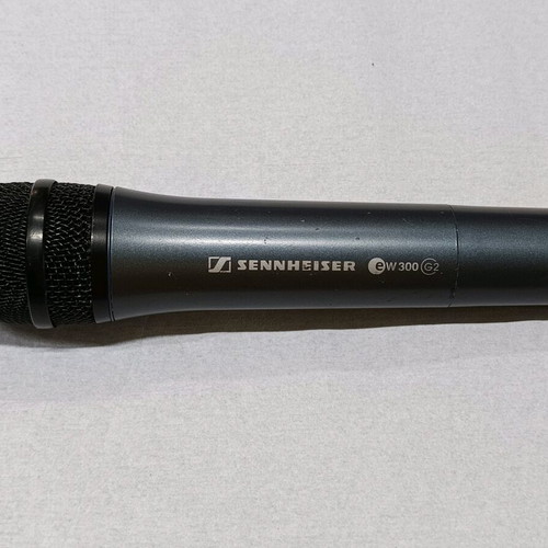 Sennheiser EW300 G2 wireless microphone used