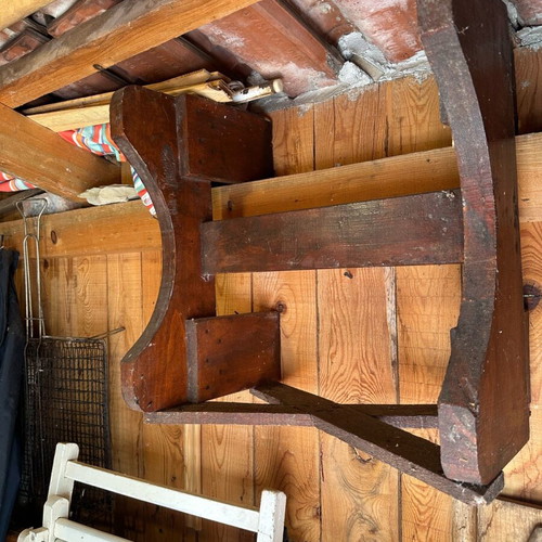 Wooden barrel stand like new