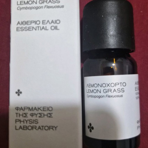 Lemongrass essential oil new 10ml Physis Laboratory