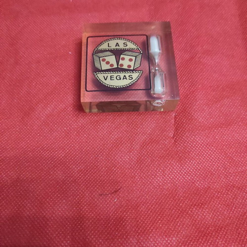 Las Vegas souvenir hourglass like new