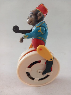 Tin plastic toy Kohler used, German made