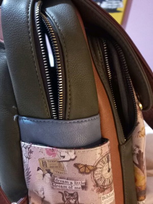 Τσάντα πλάτης Nikky πολύχρωμη σαν καινούργια