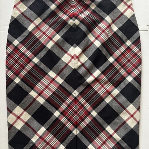 Alexander McQueen Tartan Blazer and Pencil Skirt Suit Medium, New